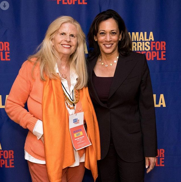 Debra Olsen & Kamala Harris